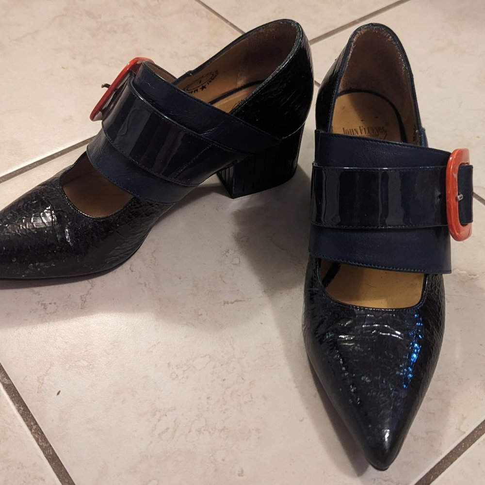 Fluevog Effortless Felicity pumps, size 7 EUC